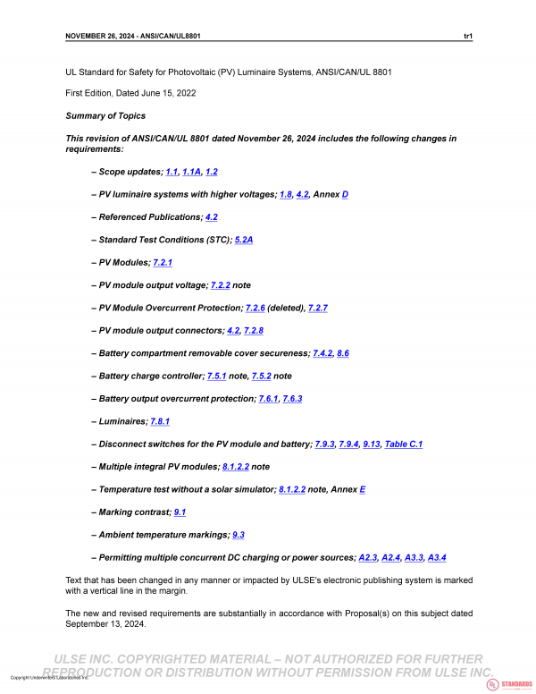 UL 8801 PDF UL 8801 PDF